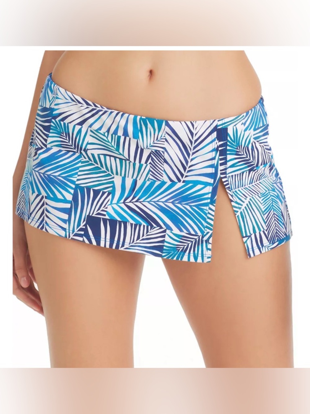 Bleu by Rod Beattie Women's Shady Days Skirted Hipster Bikini Bottoms NWT